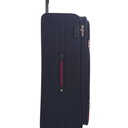 Soft Shell Suitcase Luggage Set Travel Light Carry On Cabin Bag