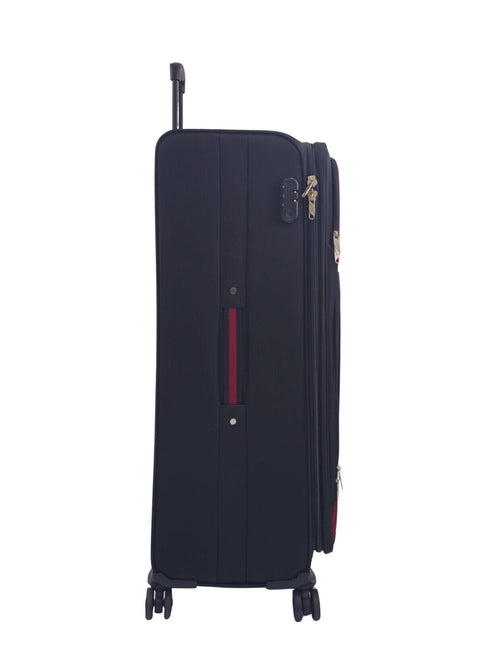 Soft Shell Suitcase Luggage Set Travel Light Carry On Cabin Bag