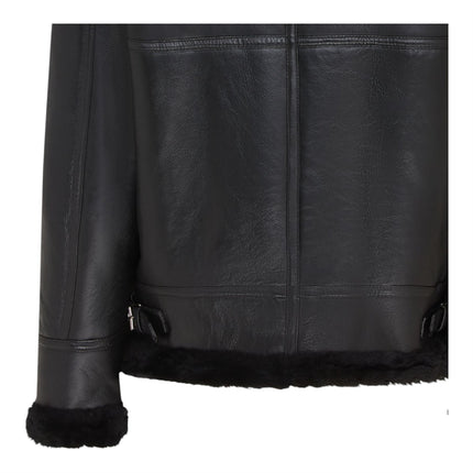 Mens B3 Aviator Real Sheepskin Leather Flying Jacket-Hobart