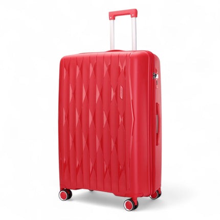 Hard Shell Suitcase Cabin TSA Luggage Travel Set