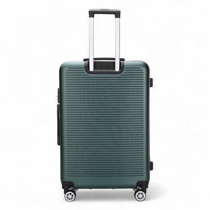 Hard Shell Classic Dual 4 Wheel Luggage Suitcase Set