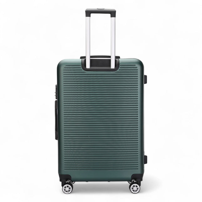 Hard Shell Classic Dual 4 Wheel Luggage Suitcase Set