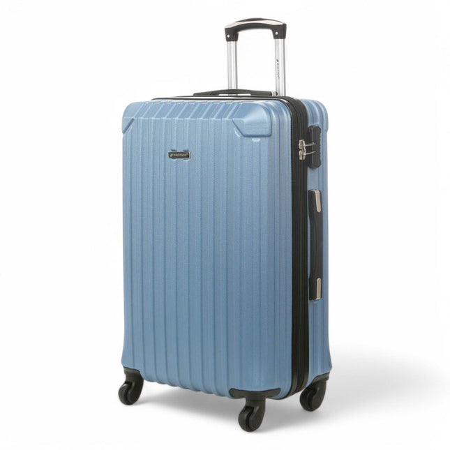 Hard Shell ABS 4 Wheels Luggage Travel Cabin Suitcase Set