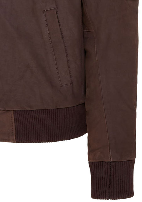 Men's A2 US Airforce Cowhide Aniline Leather Bomber Jacket