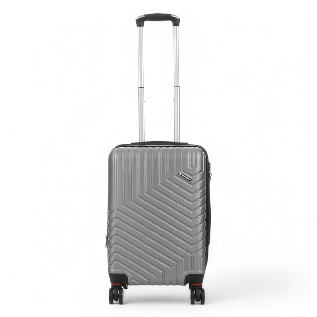 Hard Shell Expandable Cabin 55 x 37 x 22 cm cm ABS Suitcase Luggage Suitable for Easyjet, Ryanair