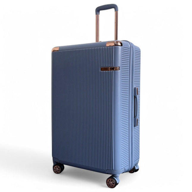 Expandable Hard Shell 8 Wheels Luggage Travel Cabin Suitcase Set