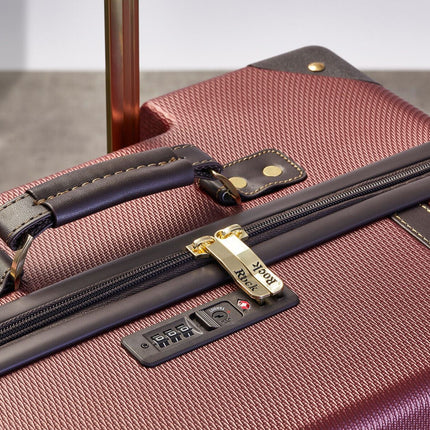 Vintage Hard Shell  Luggage Trunk Suitcase Set