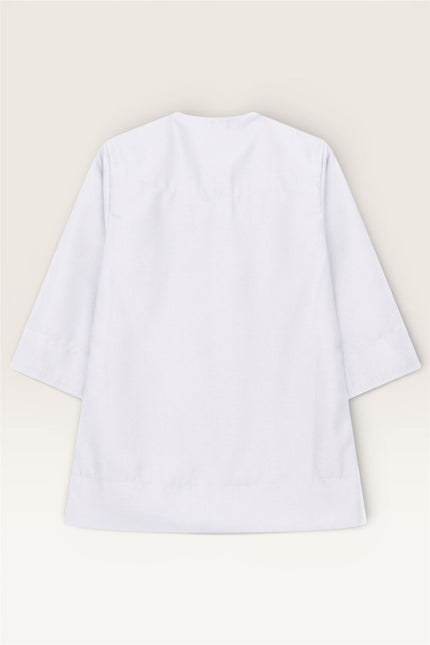 Baby Boys Ramadan White Moroccan Thobe Robe Emirati Eid Jubba- B-TT001