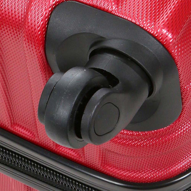 Hard Shell ABS 4 Wheels Luggage Travel Cabin Suitcase Set