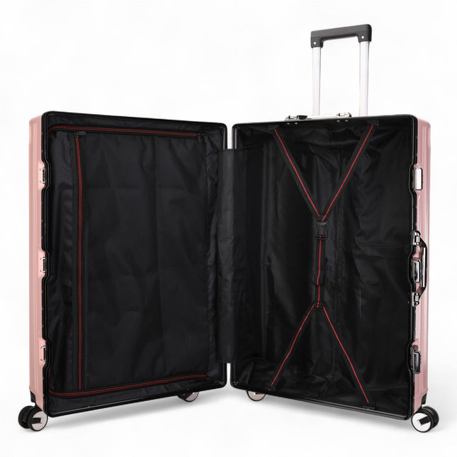 Hardshell Suitcase Set Robust 8 Wheel Cabin Luggage Suitcases