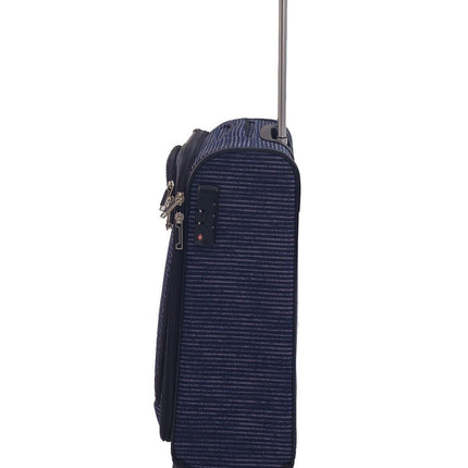 Soft Shell Cabin Suitcase 55 x 37 x 20 cm Lightweight Luggage Suitable for Easyjet, Ryanair