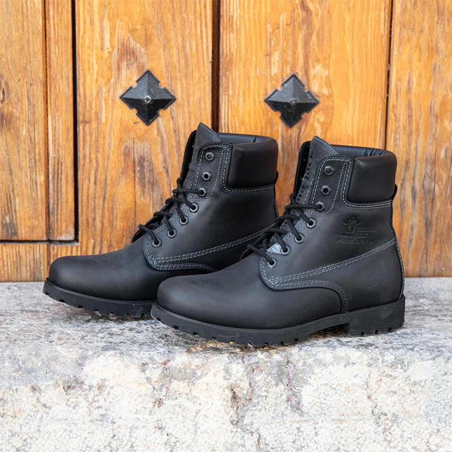 Panama Jack  03 C3 Men's Black Leather Waterproof Ankle Boots