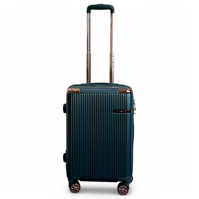 Expandable Hard Shell 8 Wheels Luggage Travel Cabin Suitcase Set