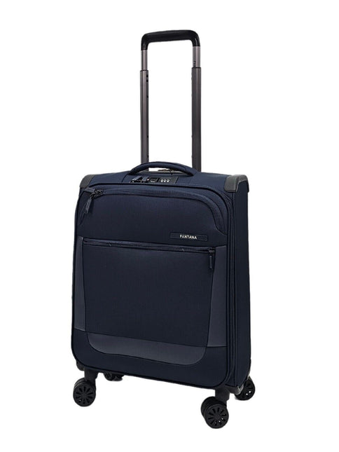 Lightweight  4 Wheel Luggage Travel Soft Cabin Bag