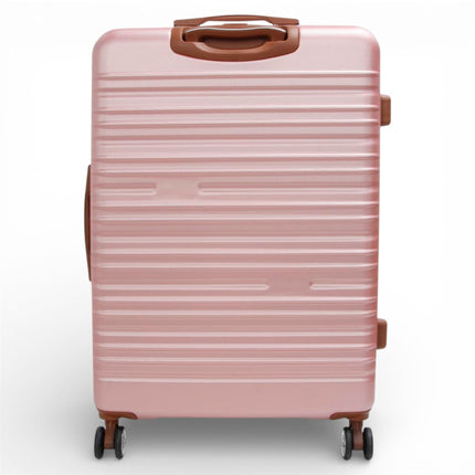 Expandable Hard Shell ABS Suitcase Set 8 Wheel Robust Travel Case Holiday Luggage