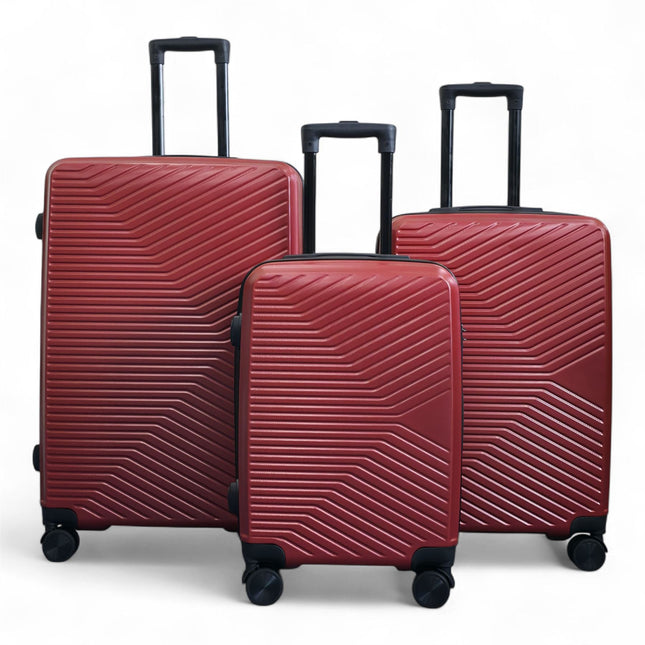 Hardshell Suitcase Set Robust 8 Wheel Cabin Luggage Case Bag