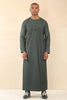 Men's Omani Eid Green Thobe  Saudi Emirati Jubba Robe