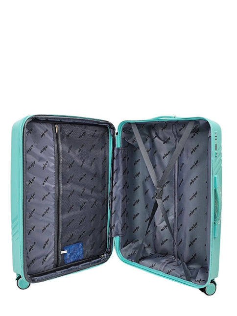 Hard Shell Cabin 4 Wheel Luggage TSA Travel Bag