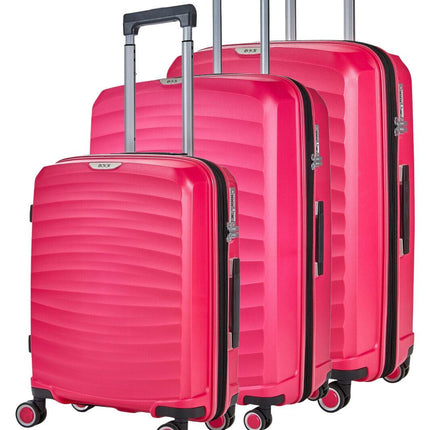 Sunwave Hard Shell Luggage Suitcase Set