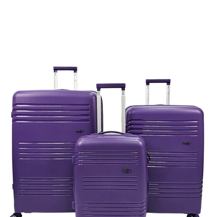 Hard Shell 4 Wheel TSA Suitcase Luggage Set