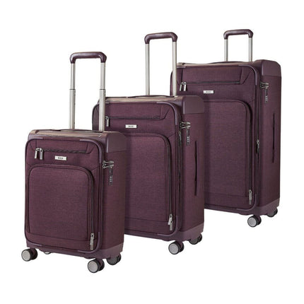 Parker Lightweight Soft Suitcase Luggage Set