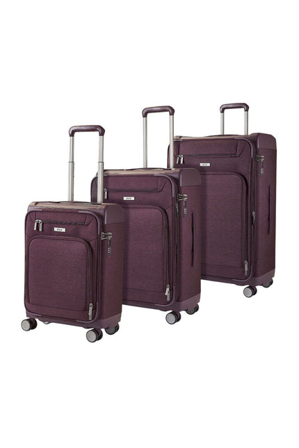 Parker Lightweight Soft Suitcase Luggage Set
