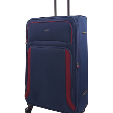 Soft Shell Suitcase Luggage Set Travel Light Carry On Cabin Bag