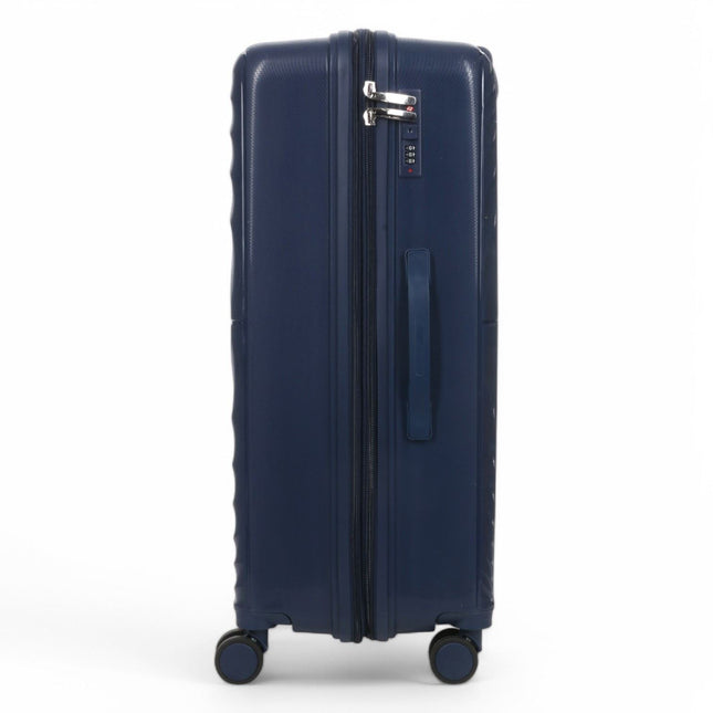 Expandable Hard Shell 8 Wheels Luggage Travel Cabin Suitcase Set