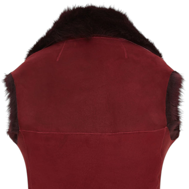 Women's Toscana Sheepskin Long Gilet-Sorocaba