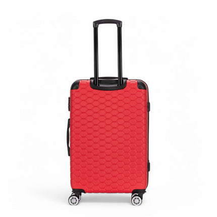 Hard Shell ABS 8 Wheel Luggage Travel Cabin Holiday Bags Suitcase Set