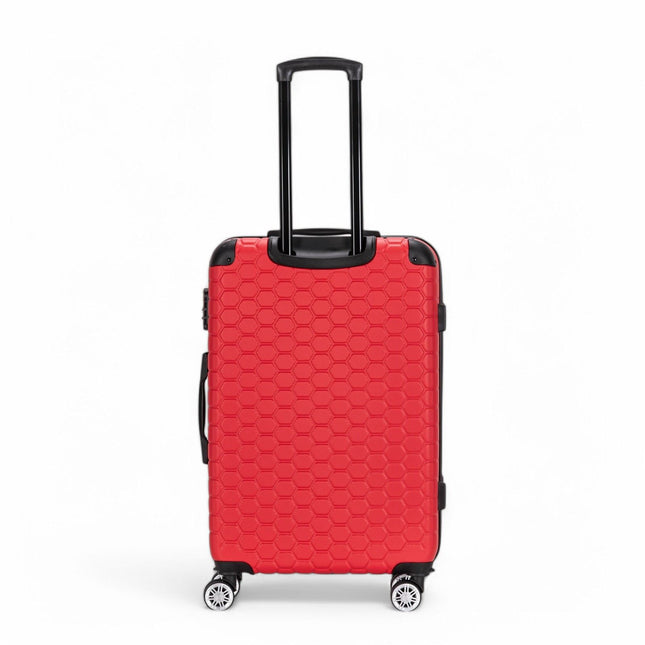 Hard Shell ABS 8 Wheel Luggage Travel Cabin Holiday Bags Suitcase Set