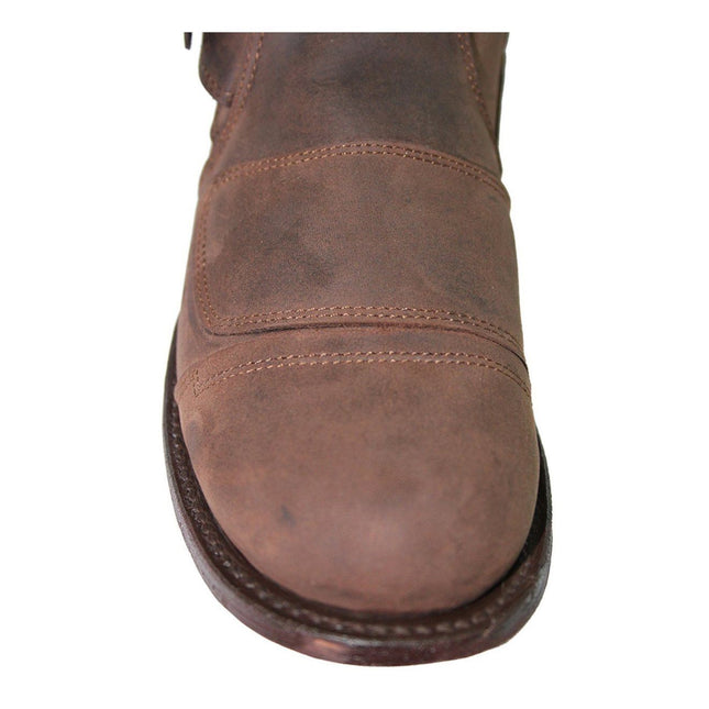 Grinders Mens Brown Leather Cowboy Boots - Route 66