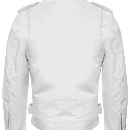 Mens Cow-Hide Black Brando Jacket -Venice