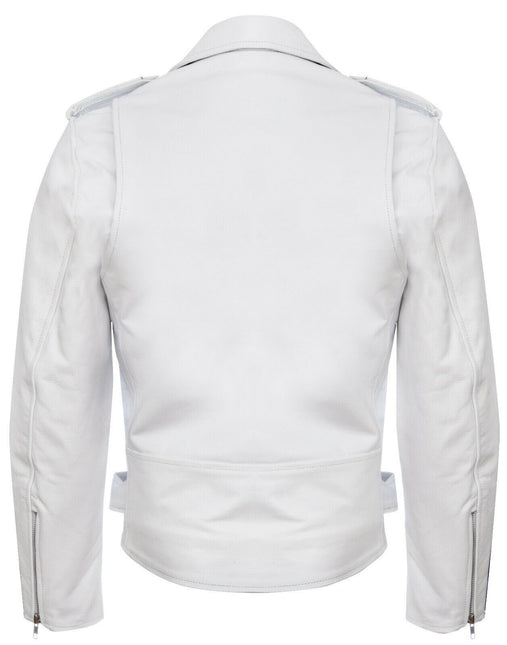 Mens Cow-Hide Black Brando Jacket -Venice