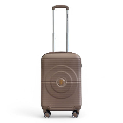 Robust ABS Hard Shell 8 Wheels Luggage Travel Holiday Cabin Suitcase Set