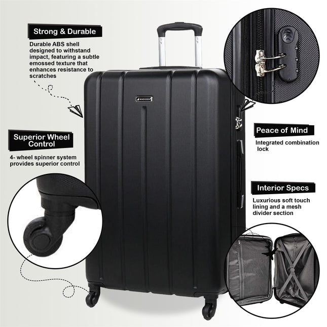Robust ABS Hard Shell Luggage Suitcase