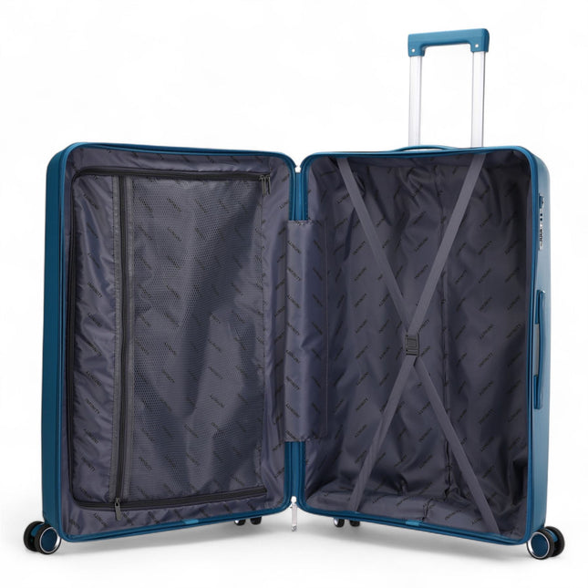 Hard Shell Suitcase Cabin TSA Luggage Travel Set