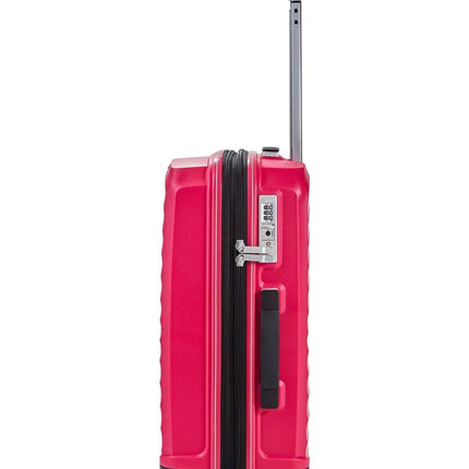 Hard Shell Classic Suitcase 8 Wheel Cabin Luggage Trolley Travel Bag