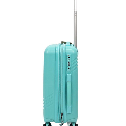 Hard Shell Cabin 4 Wheel Luggage TSA Travel Bag