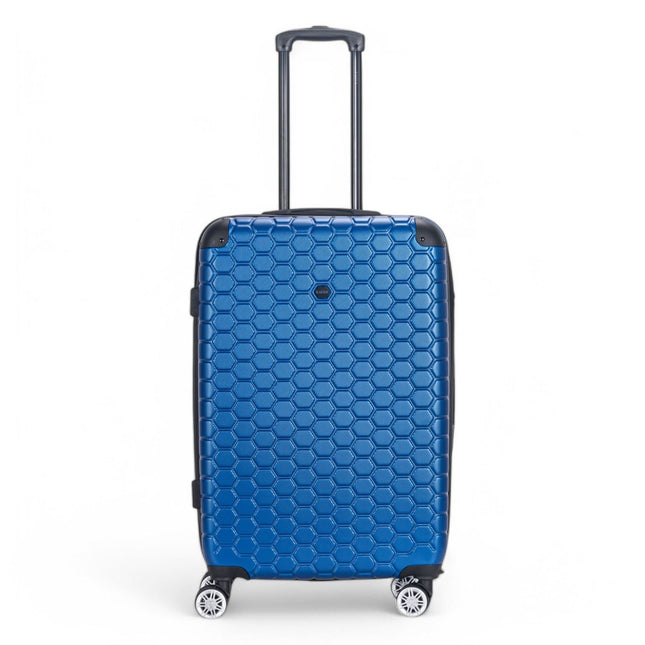 Hard Shell ABS 8 Wheel Luggage Travel Cabin Holiday Bags Suitcase Set