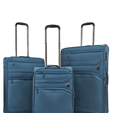 Lightweight Soft  Dual 4 Wheel Luggage Suitcases