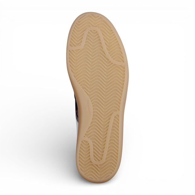 Tamaris Women's White Leopard Leather Trainers Sneaker Shoes