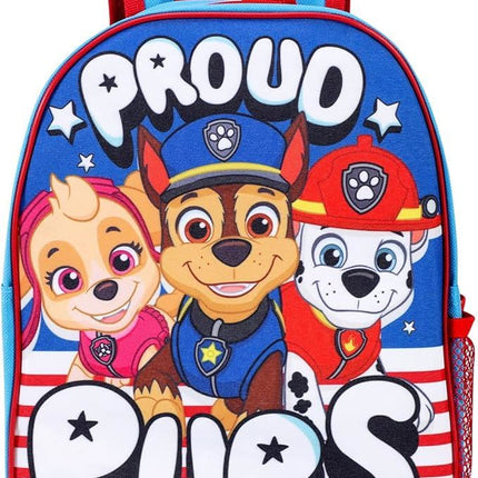 Paw Patrol Backpack  Adjustable Shoulder Strap Schoolbag