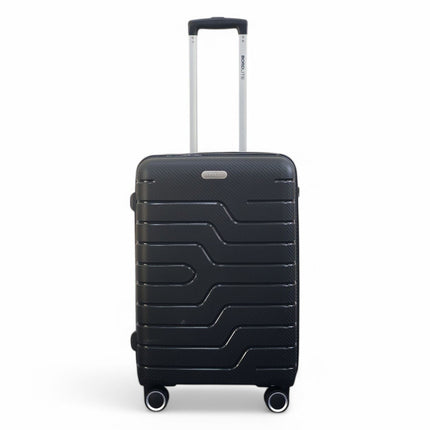 Hard Shell PP Dual 4 Wheels Luggage Travel Cabin Holiday Suitcase Set