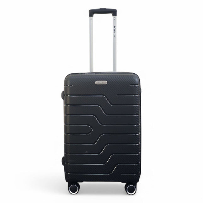 Hard Shell PP Dual 4 Wheels Luggage Travel Cabin Holiday Suitcase Set
