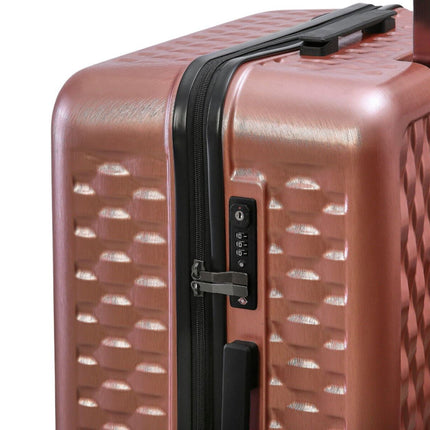 Hard Shell Suitcase 8 Wheel Luggage Trolley Case Holiday Travel Bag