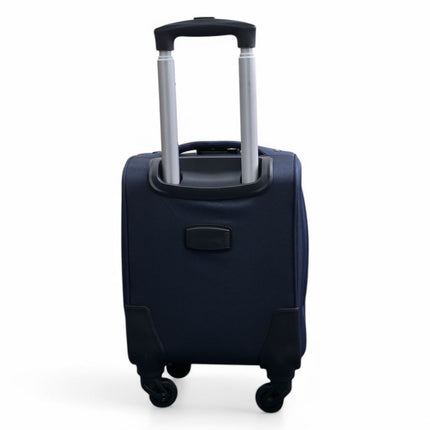 Soft Shell Lightweight Nylon Suitcase Set 4 Wheel Travel Case Holiday Bags