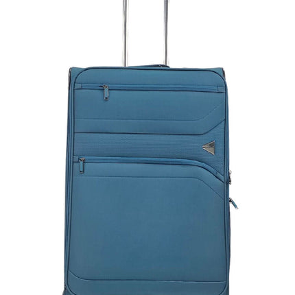 Lightweight Soft  Dual 4 Wheel Luggage Suitcases