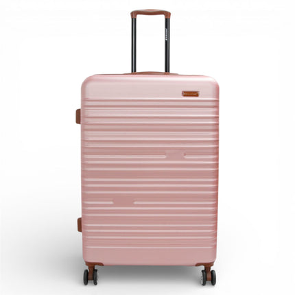 Expandable Hard Shell ABS Suitcase Set 8 Wheel Robust Travel Case Holiday Luggage