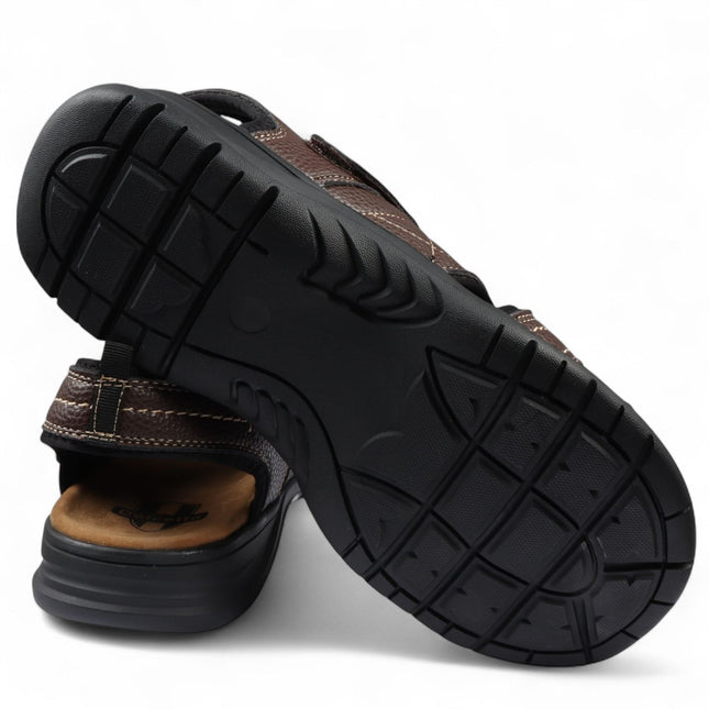 Men's Navy Lightweight Open Toe Casual Sandals